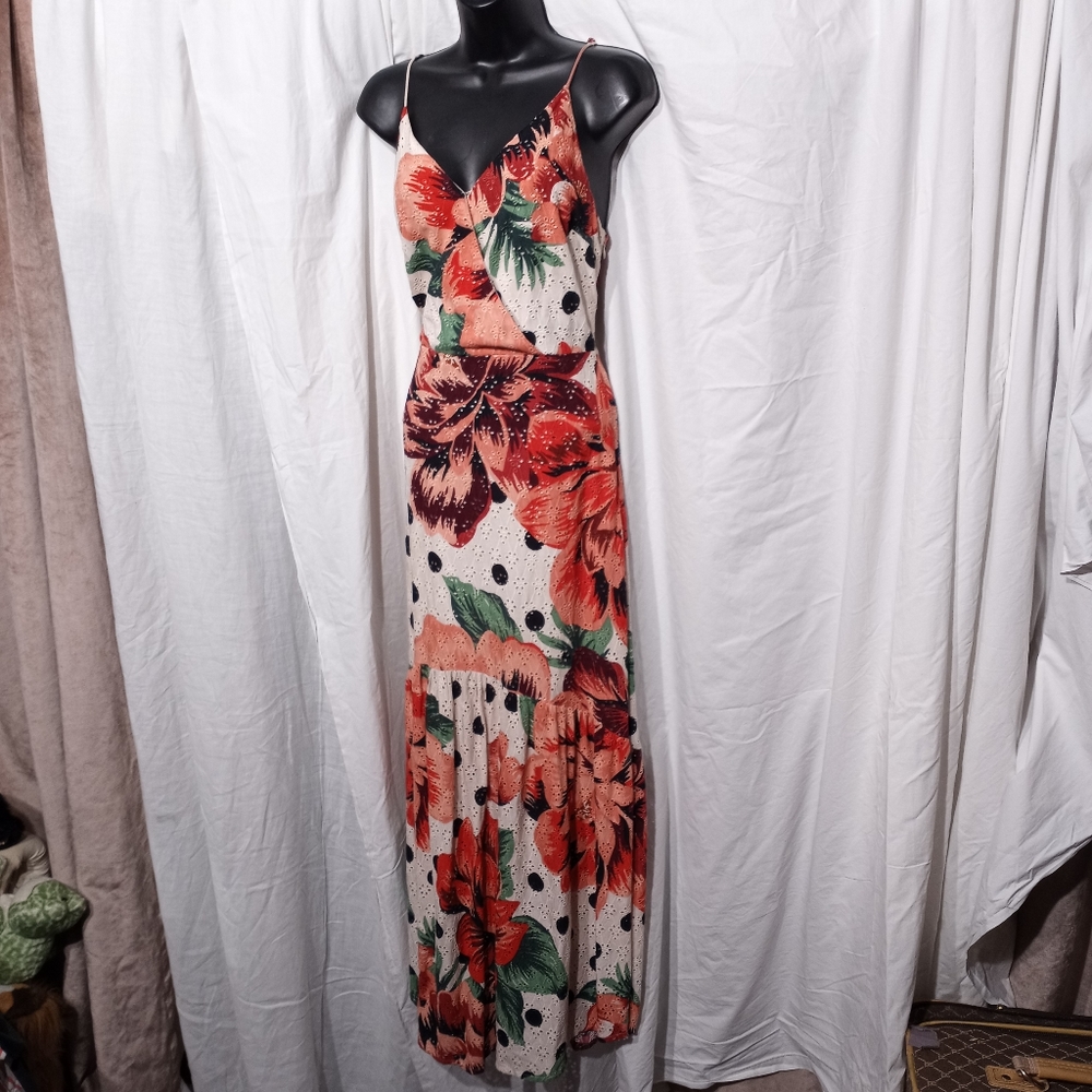 FARM for ANTHROPOLOGIE Floral Maxi Dress